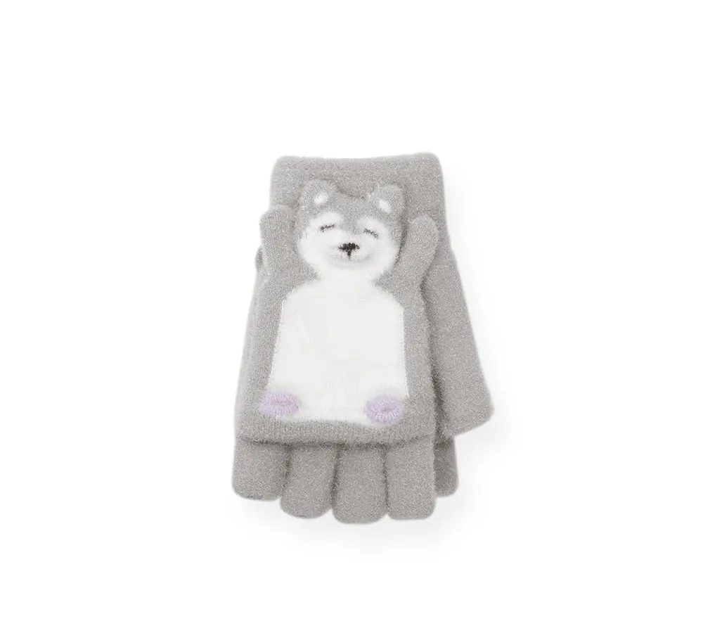 EVERAU® Fingerless Ultra Plush Knit Bearling Gloves