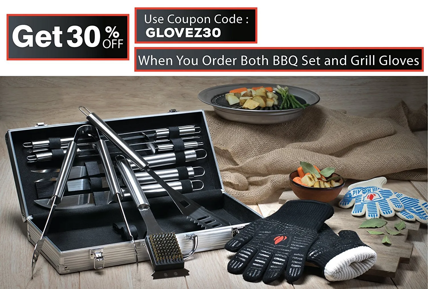 Extreme Heat Resistant Grill Gloves: Premium Insulated and Silicone Lined Aramid Fiber Mitts for Cooking, BBQ, Grilling, Frying and Baking - Professional Indoor Outdoor Kitchen and Oven Accessories