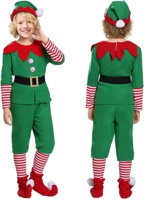 Fancydresswale Christmas dress Elf santa costume for boys and men