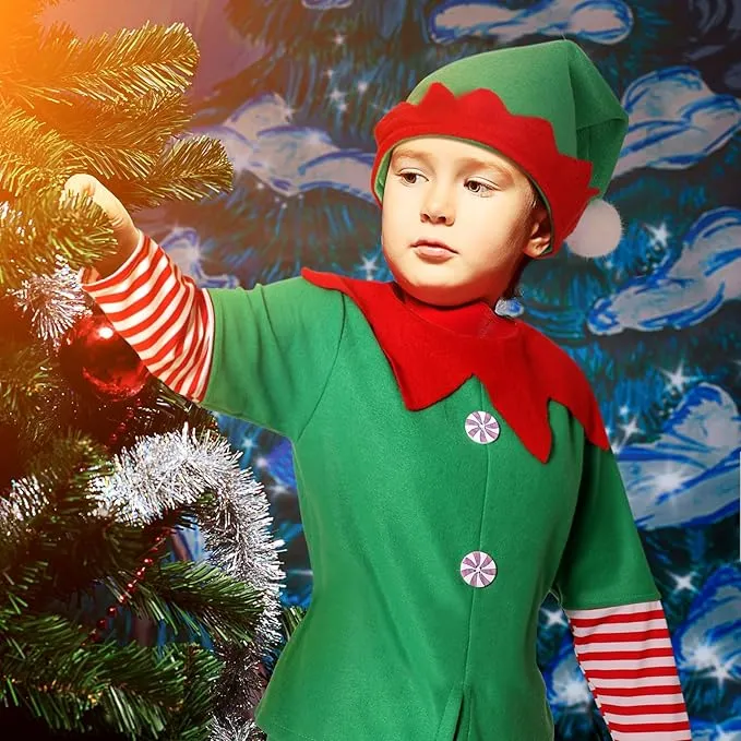 Fancydresswale Christmas dress Elf santa costume for boys and men