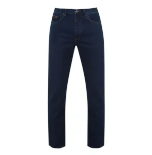 Farah Navy Blue Mens Jeans