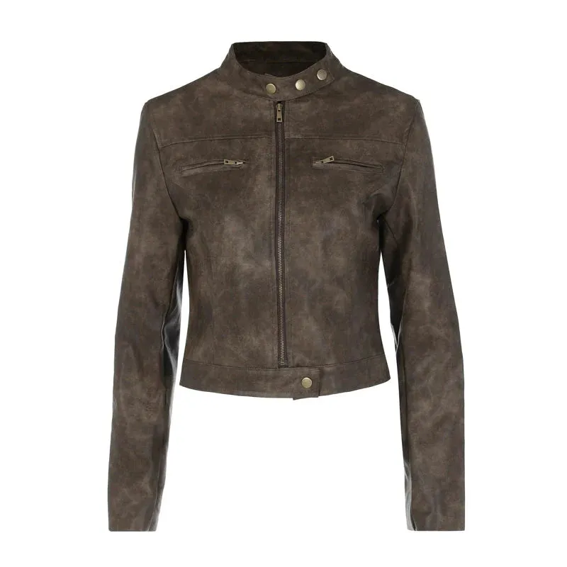 Fashionkova Krista Leather Jacket