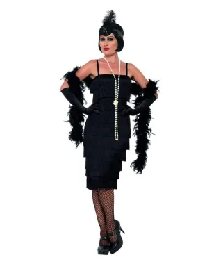 Flapper Costume - Black