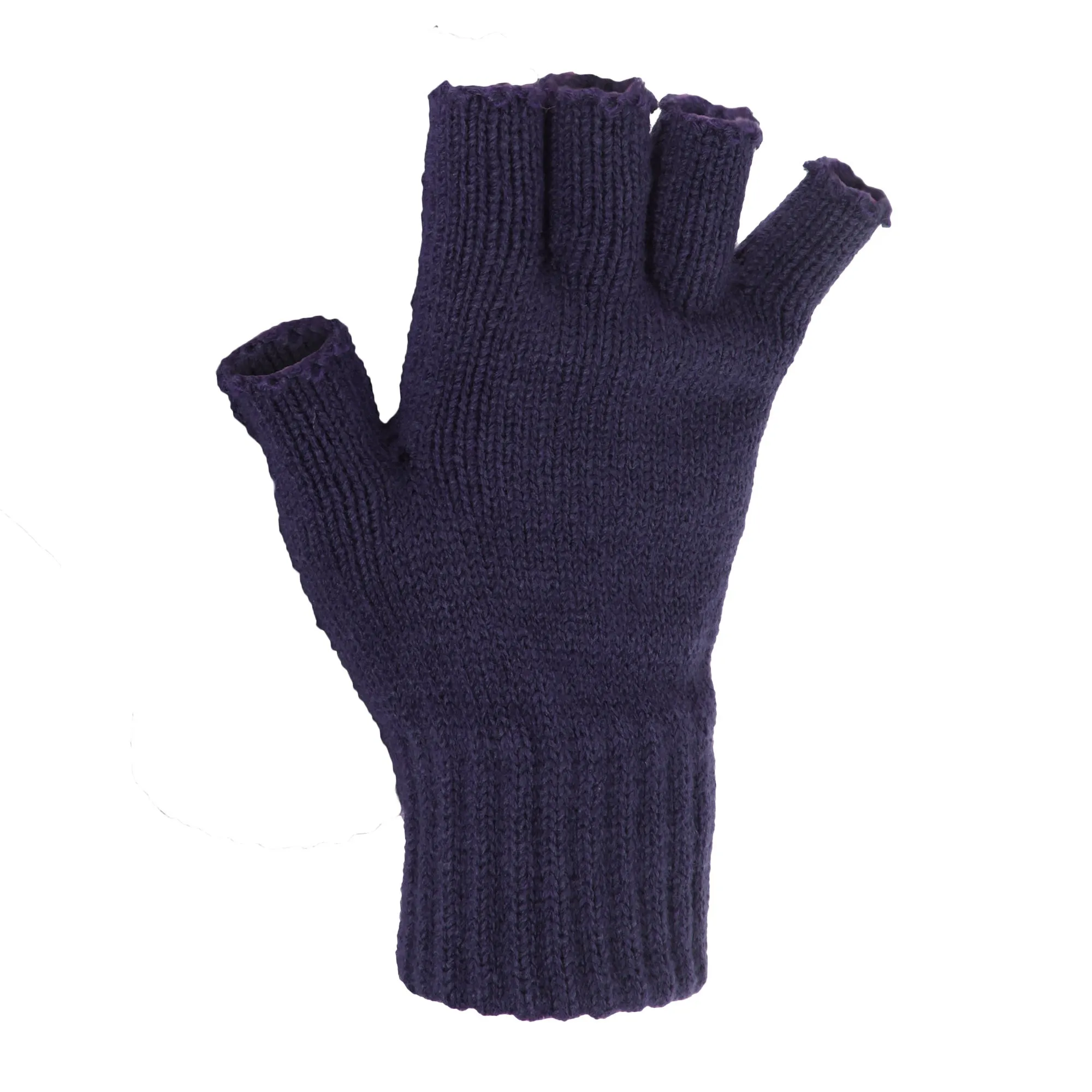 FLOSO Ladies/Womens Winter Fingerless Gloves