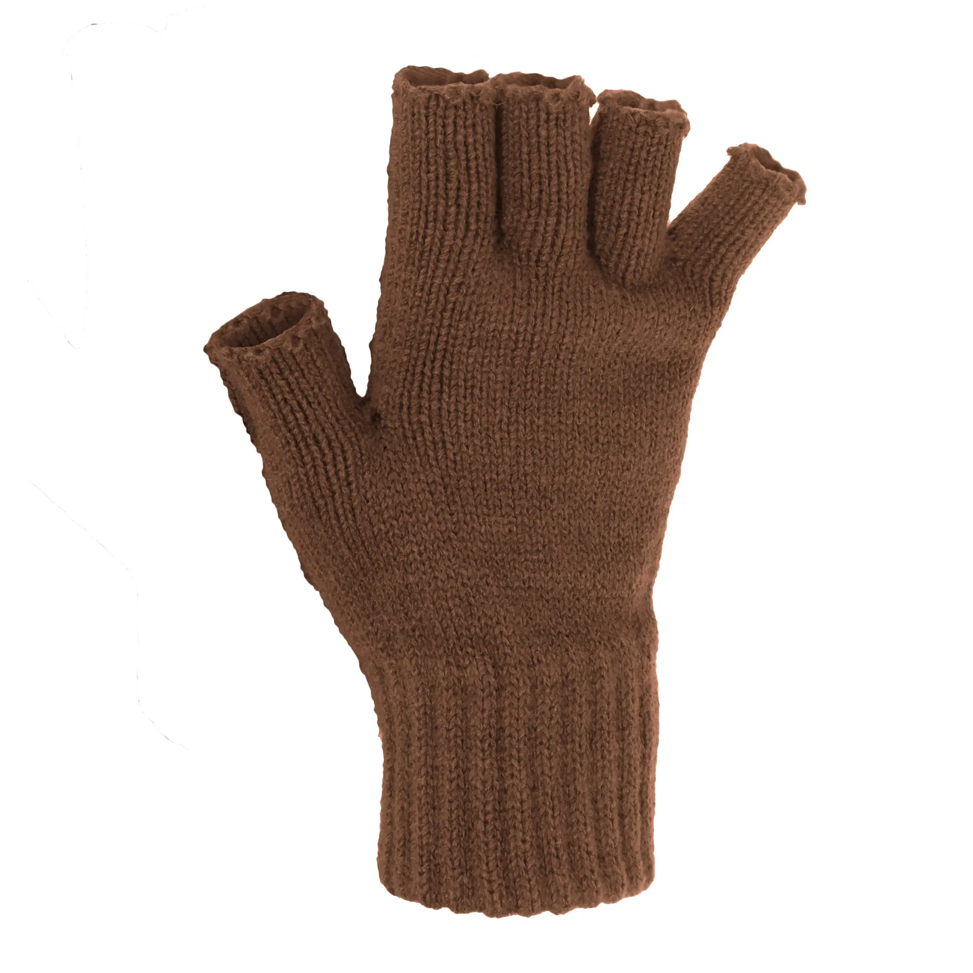 FLOSO Ladies/Womens Winter Fingerless Gloves