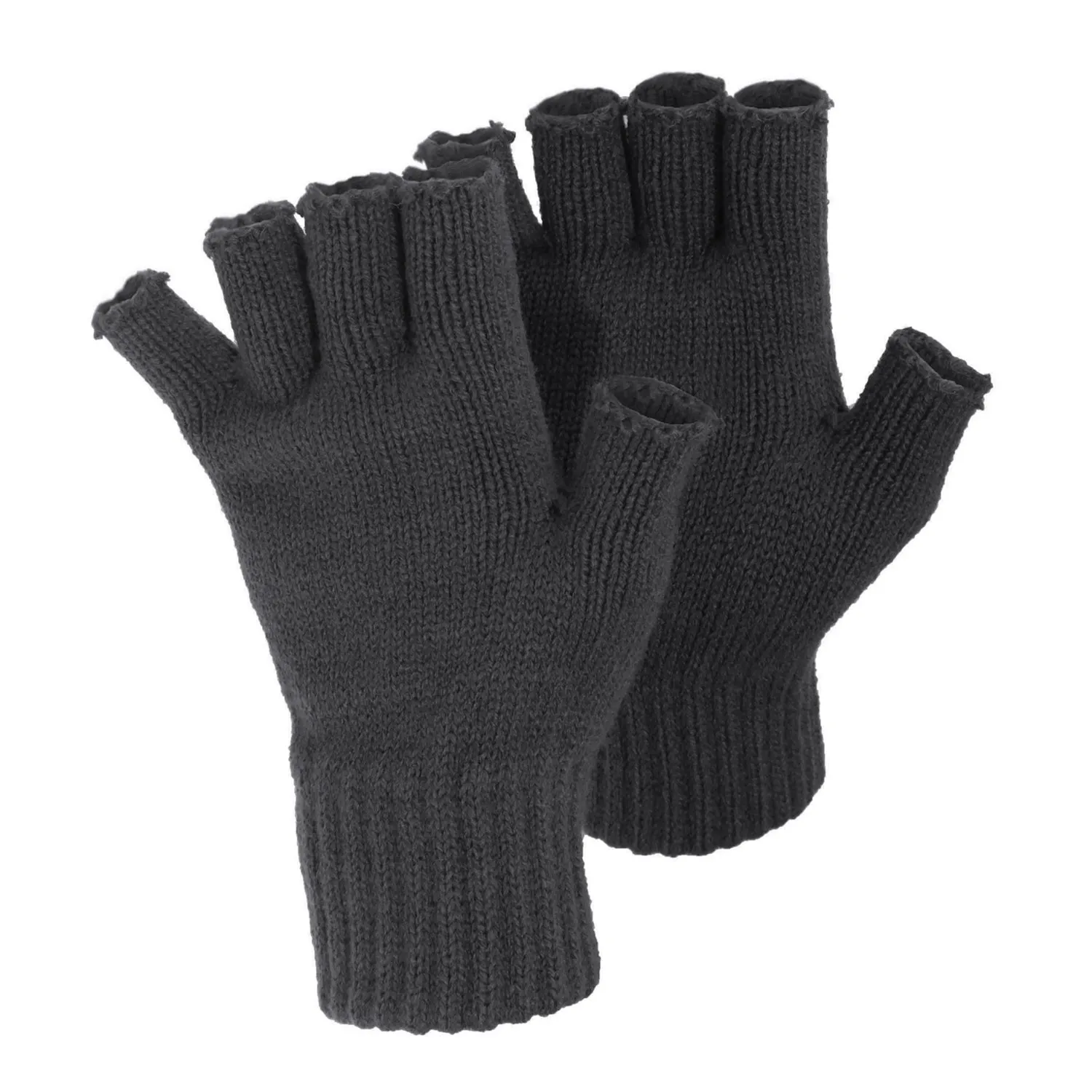 FLOSO Ladies/Womens Winter Fingerless Gloves