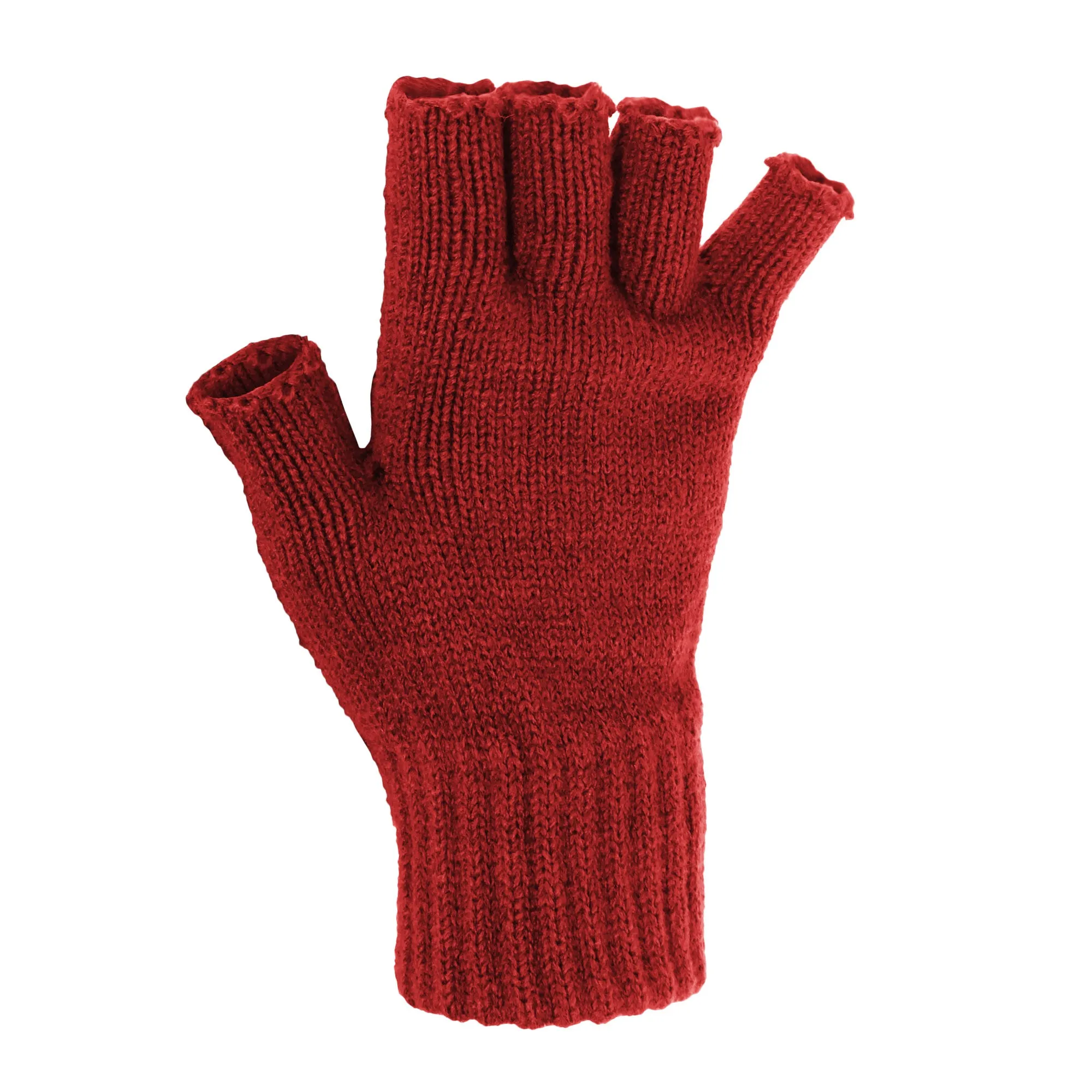 FLOSO Ladies/Womens Winter Fingerless Gloves