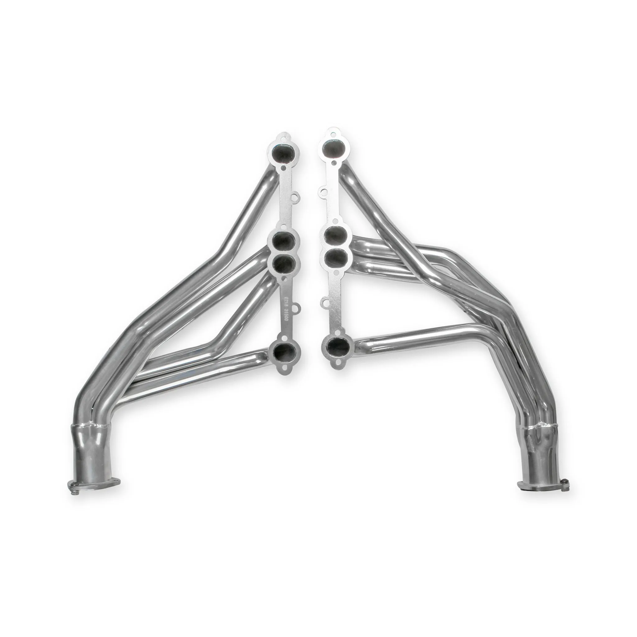 Flowtech Long Tube Headers - 1966-87 Chevy/GMC 1500/2500/3500 Truck / 1988-91 Chevy/GMC 3500 Crew Cab  2WD & 4WD - 283/400 - 1.5" - 3" Collector - Ceramic Coated