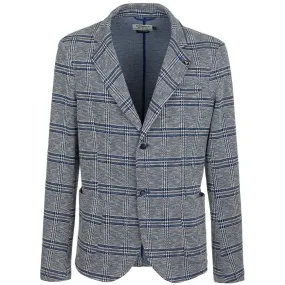 Fred Mello Chic Cotton Blend Checked Jacket