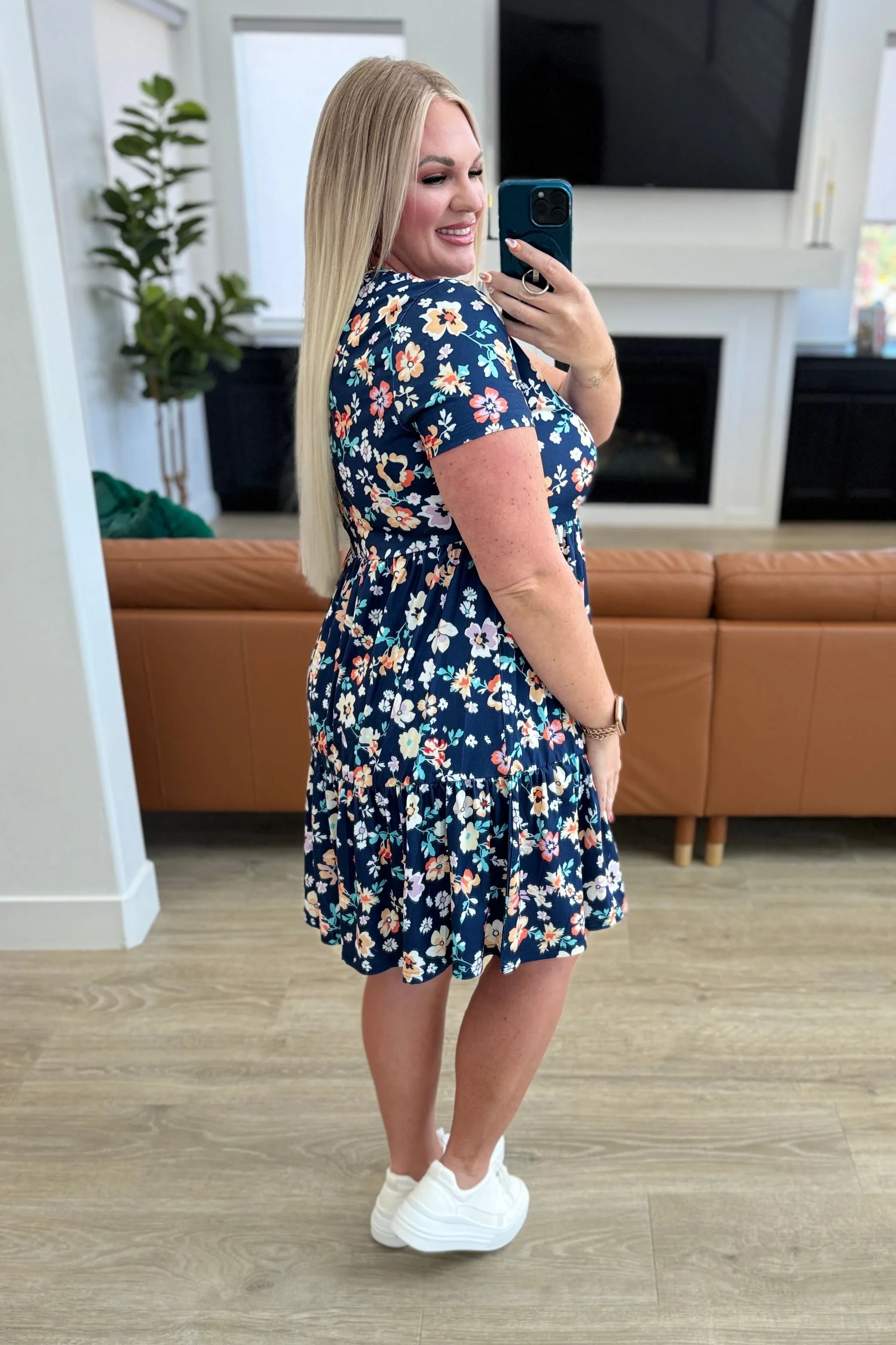 French Friday Floral Dress