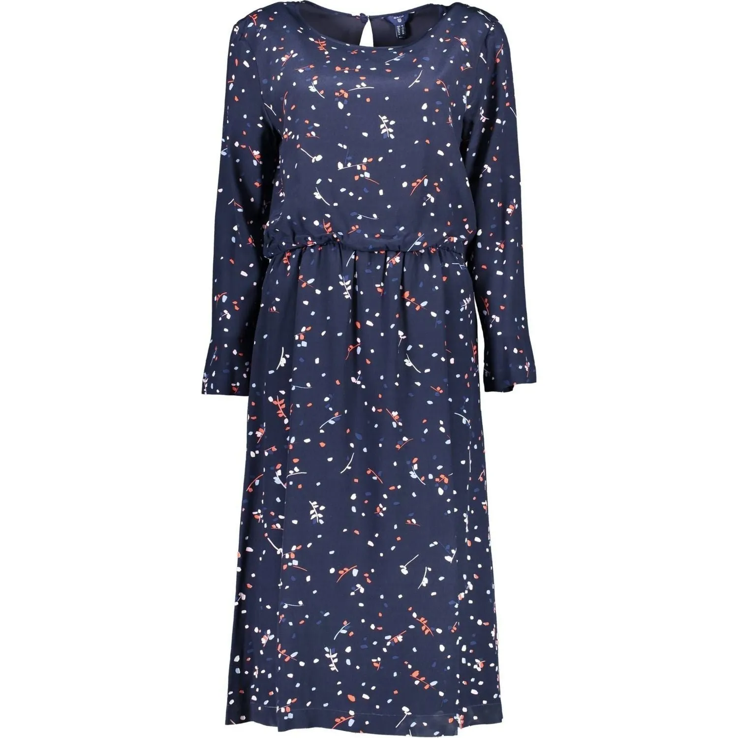 Gant Blue Viscose Women Dress