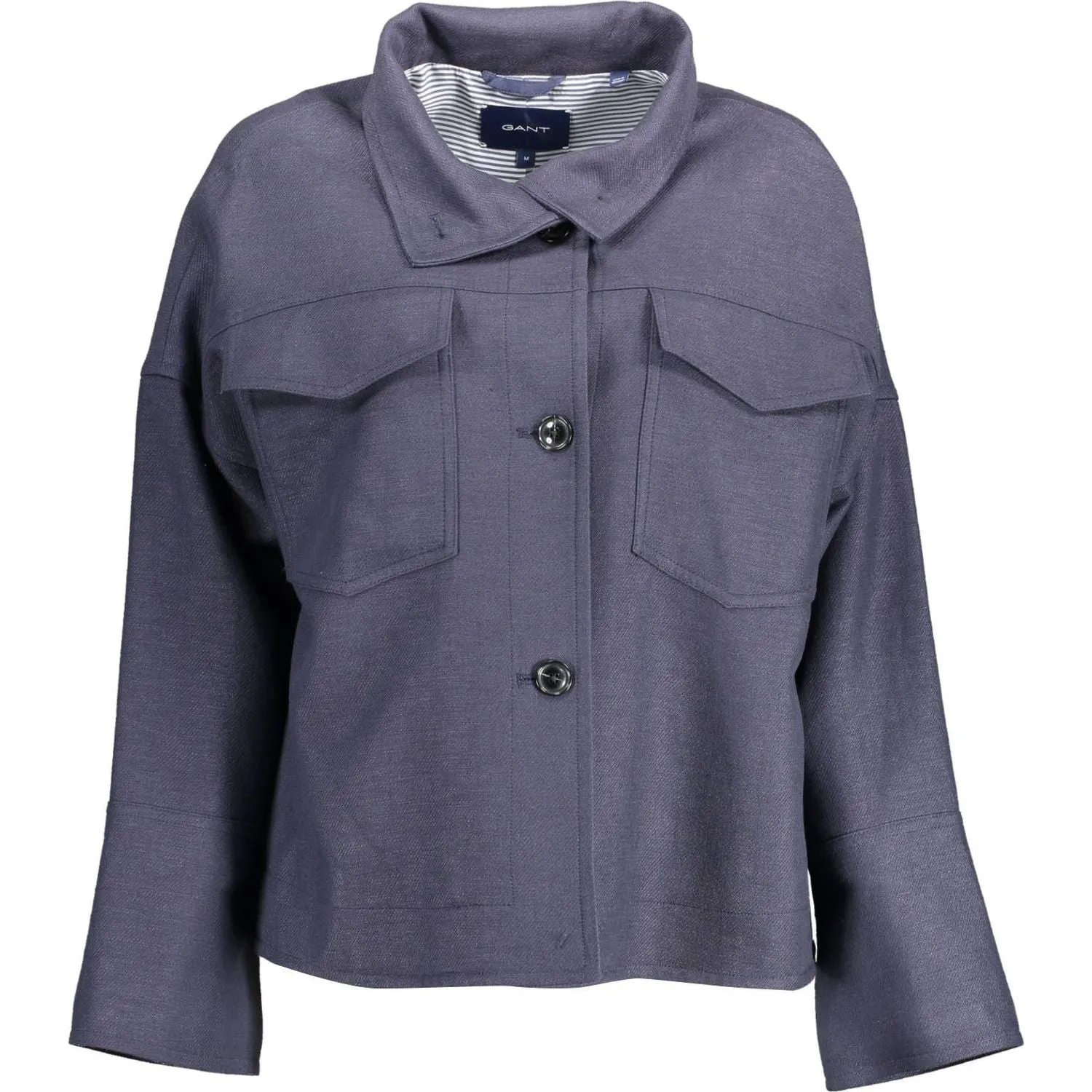 Gant Blue Viscose Women Jacket