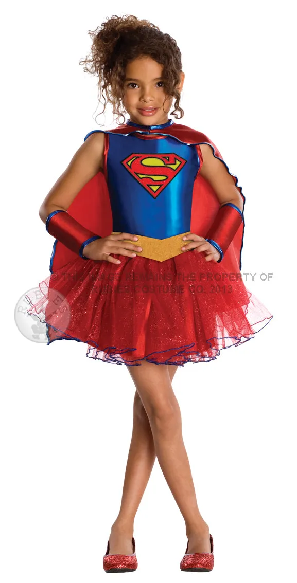 Girls Supergirl Tutu Costume