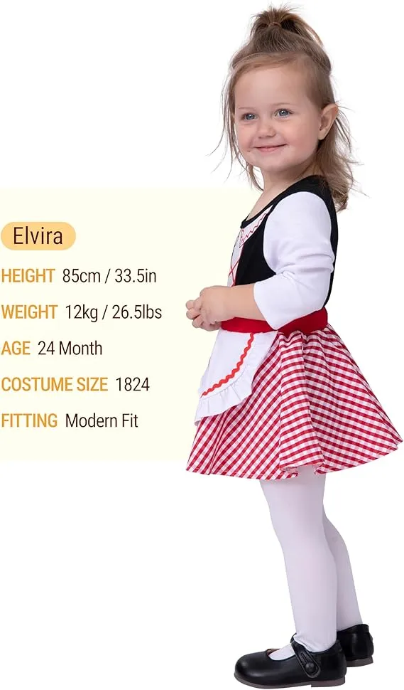 Halloween Baby Costume for Girls, Little Red Riding Hood Cape Outfit