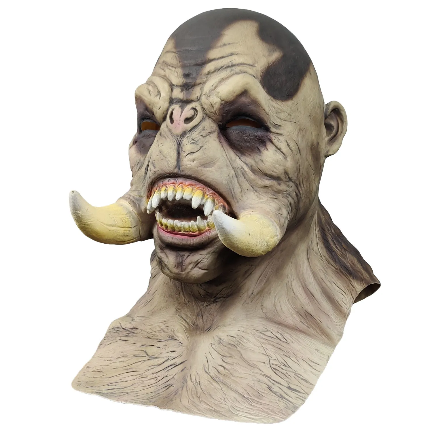 Halloween Scary Orc Mask Halloween Orc Mask Headgear