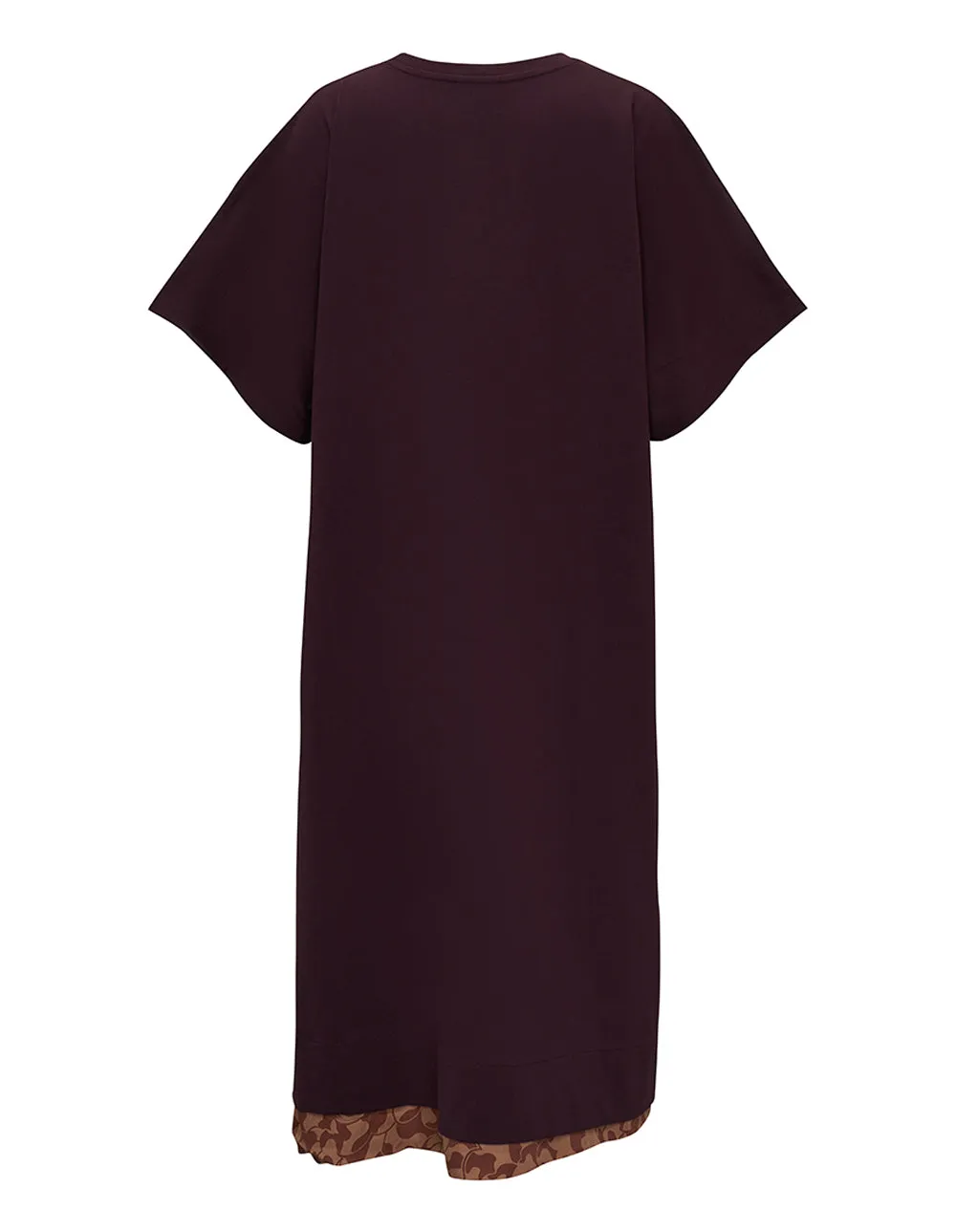 Heavy Cotton Jersey Oversized Dress