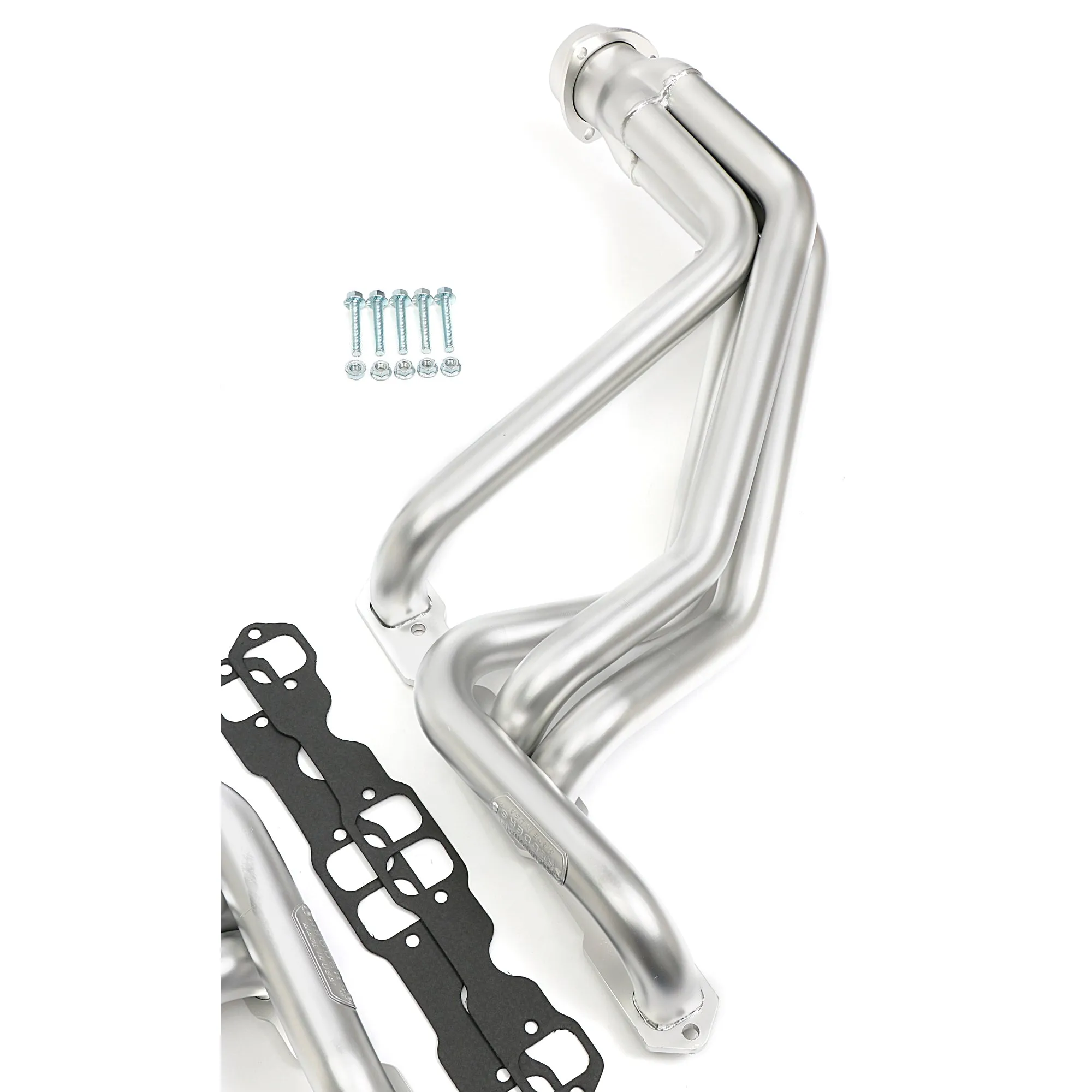 Hedman Hedders Elite Ultra-Duty Headers - 1.75 in Primary - 3 in Collector - Metallic Ceramic - Small Block Chevy - GM Fullsize SUV / Truck 1967-91 - Pair