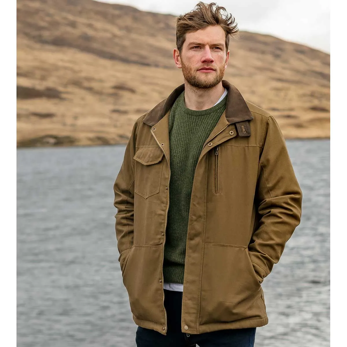 Hoggs of Fife Stewarton Canvas Coat