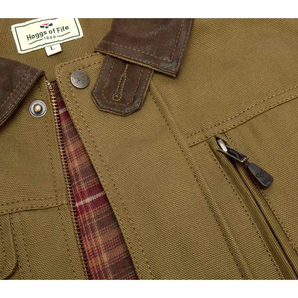 Hoggs of Fife Stewarton Canvas Coat