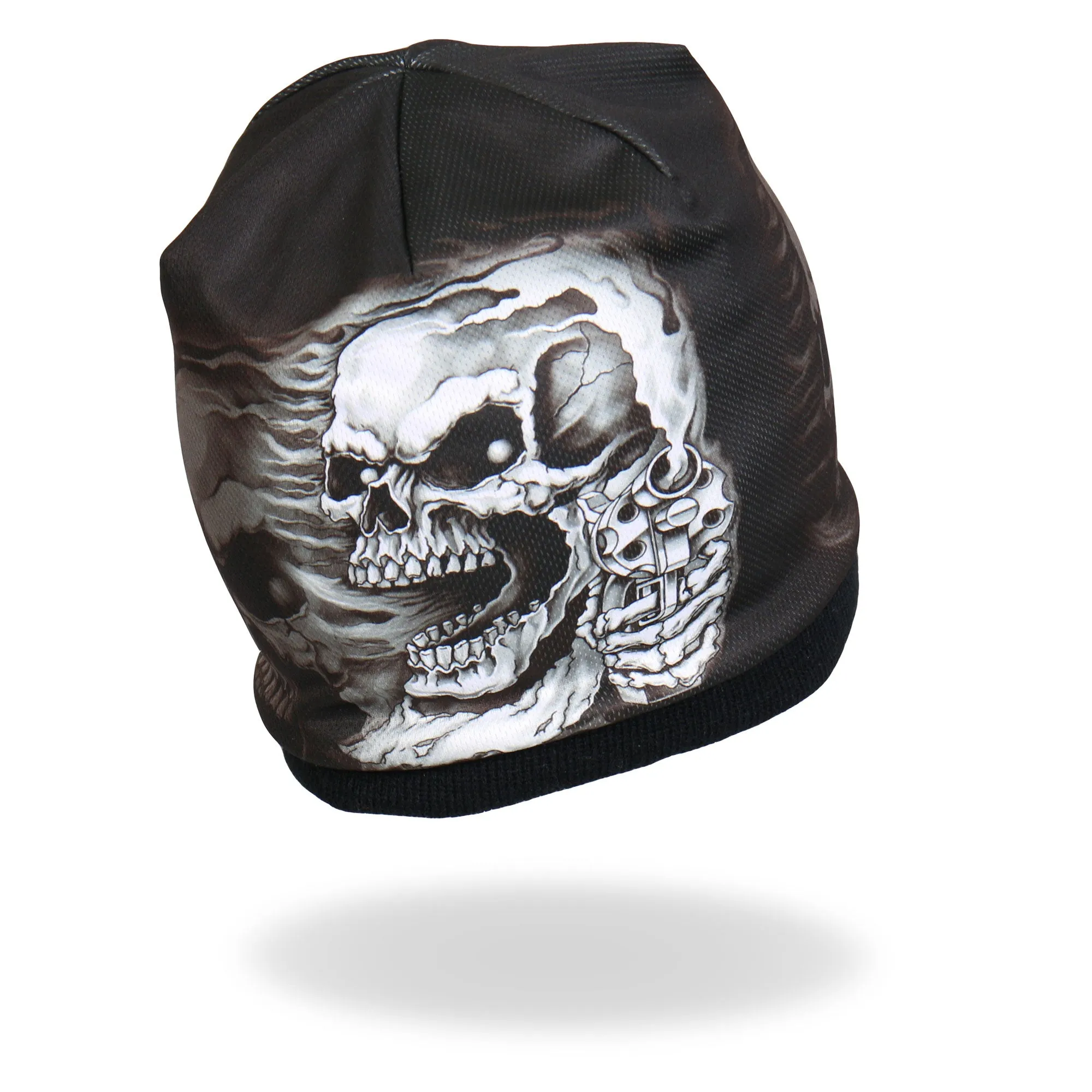 Hot Leathers KHC1017 Sublimated Assassin Skull Beanie