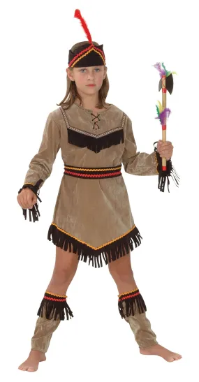 Indian Girl Deluxe Costume