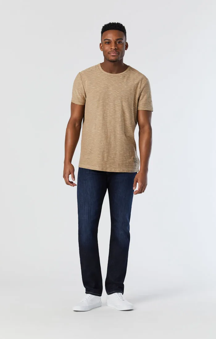 JAKE SLIM LEG IN RINSE BRUSHED FEATHER BLUE