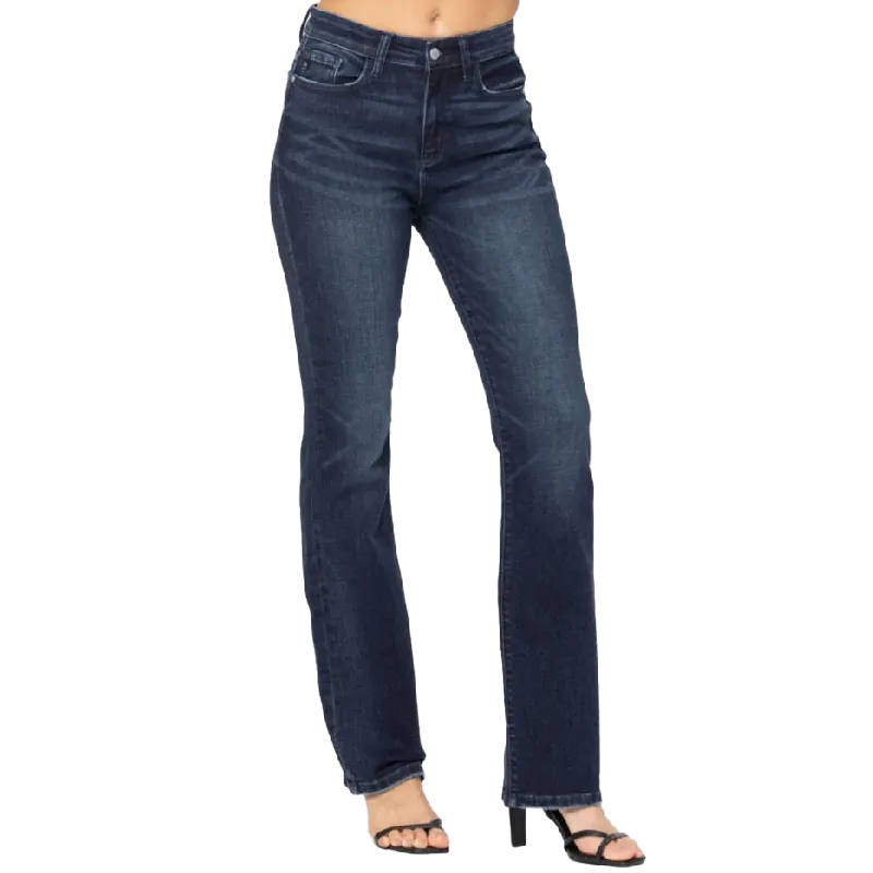 Judy Blue Womens High Rise Slim Bootcut Jeans