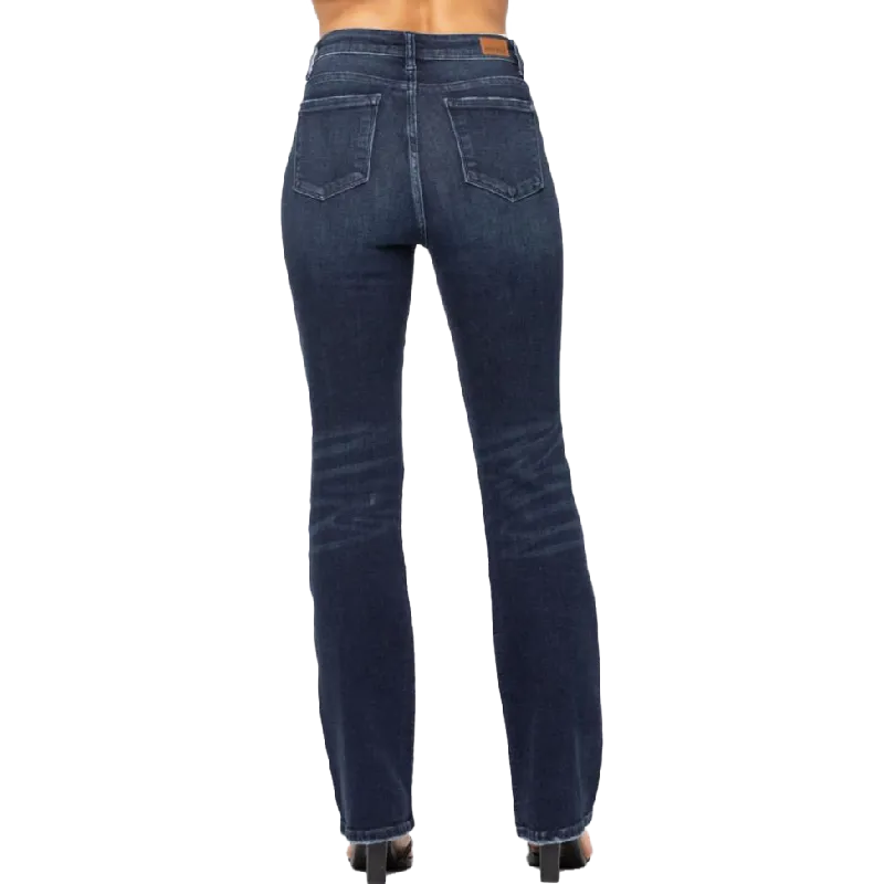 Judy Blue Womens High Rise Slim Bootcut Jeans