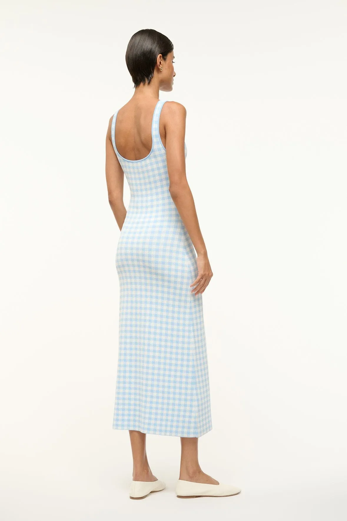 KATIE DRESS | SKY GINGHAM