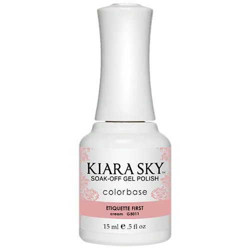 Kiara Sky All-in-One Gel - G5011 Etiquette First