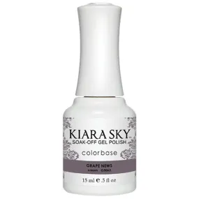 Kiara Sky All-in-One Gel - G5062 Grape News!