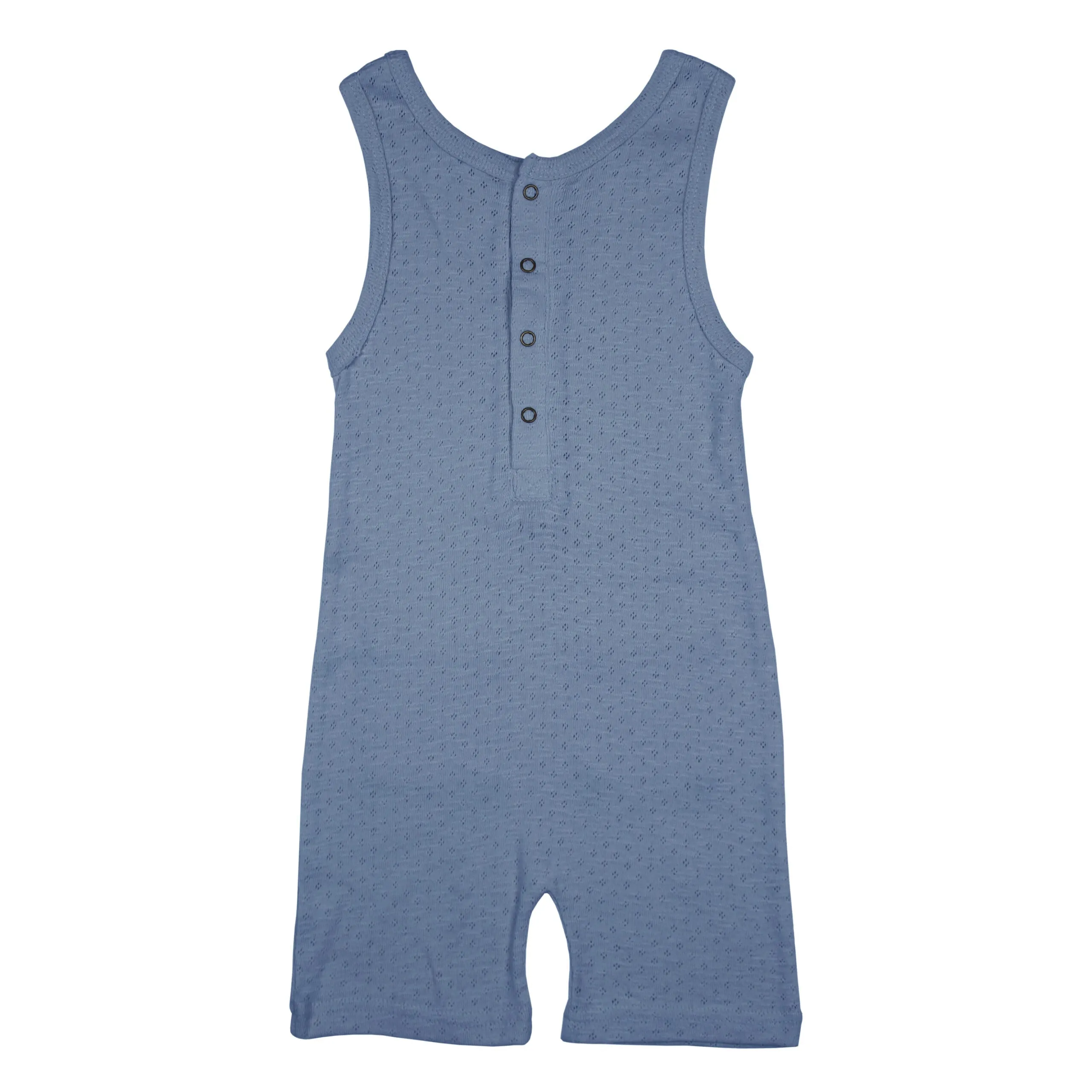 Kids' Pointelle Sleeveless Romper