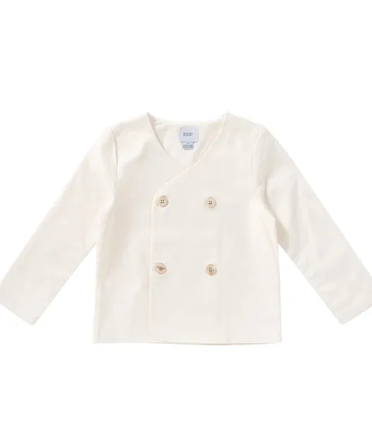 KIPP White Woven Blazer