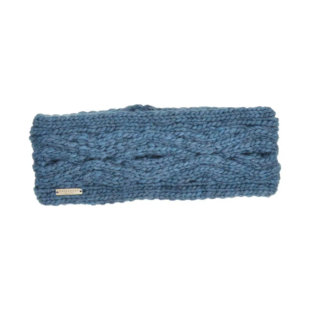 Knit Headband In Cable Structure