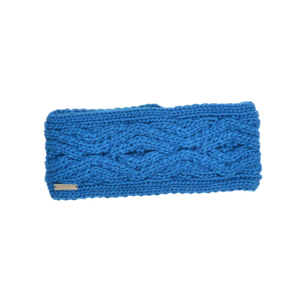 Knit Headband In Cable Structure