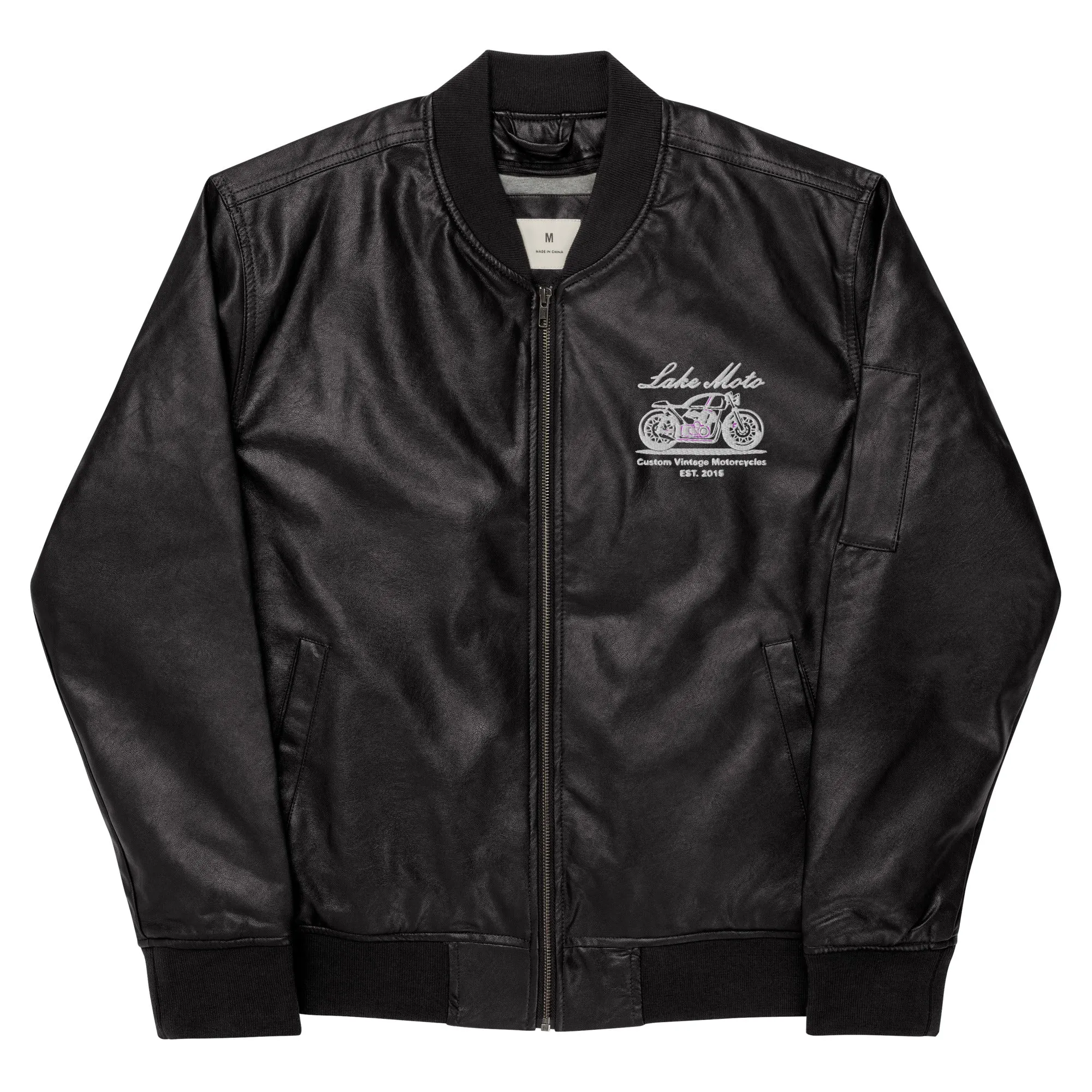 Leather Cafe Racer Jacket