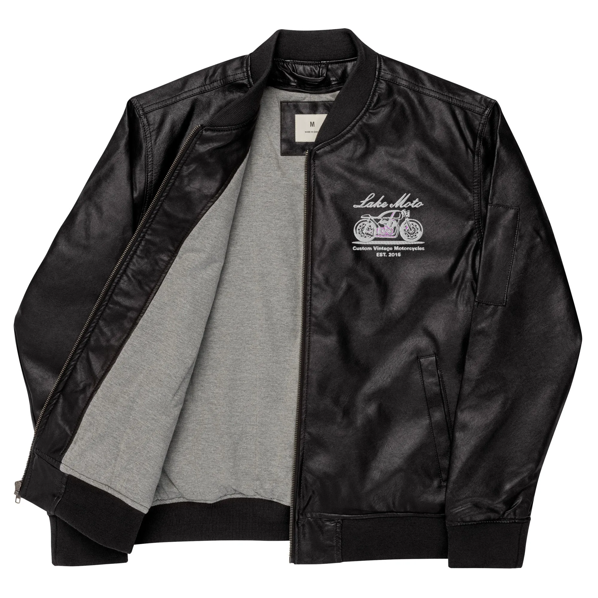 Leather Cafe Racer Jacket