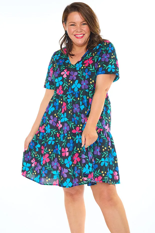 Lilah Paper Posies Dress