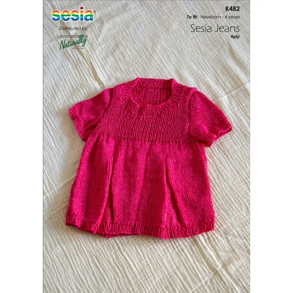 Little Dress Knitting Pattern (K482)