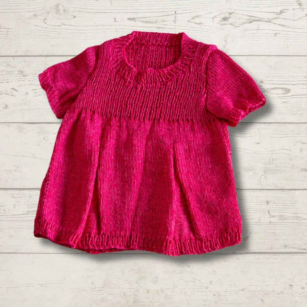 Little Dress Knitting Pattern (K482)