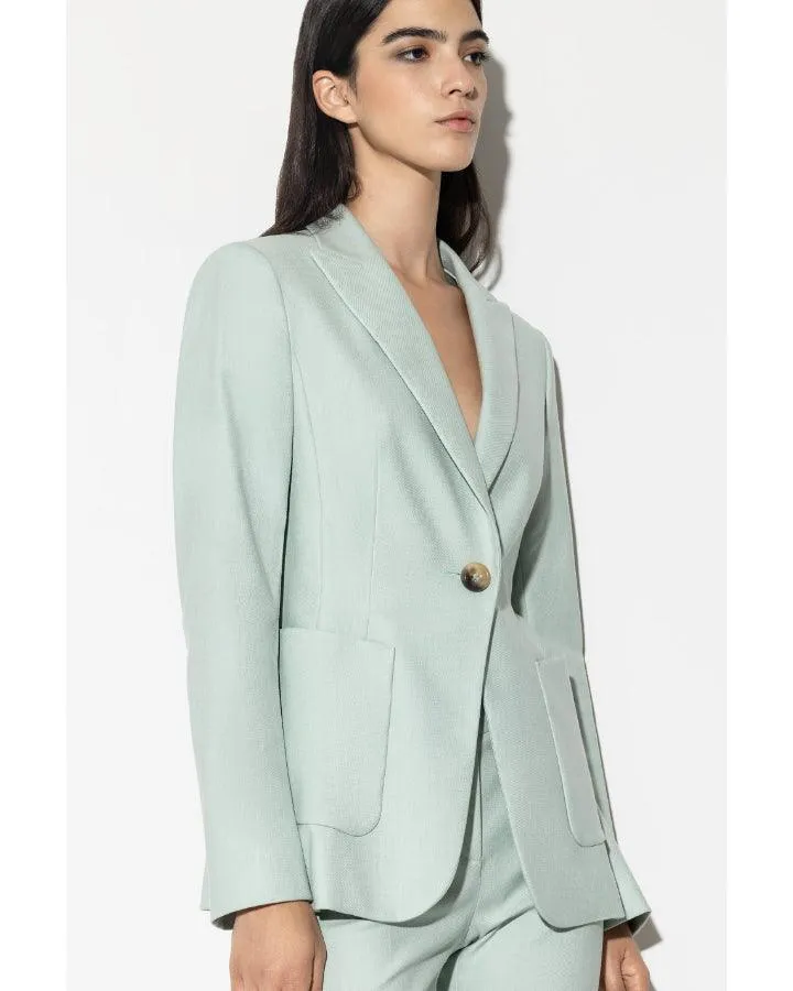 Luisa Cerano Cotton Stretch Blazer