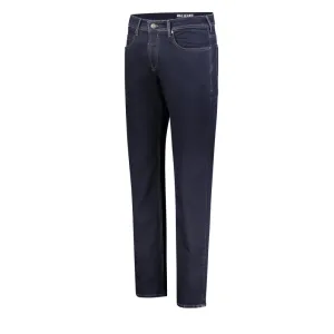 MAC Regular Straight Wide Thigh Fit Jeans 0384 0982L Ben - Blue-Black