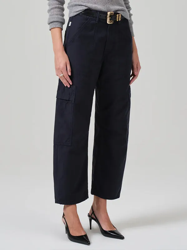 Marcelle Low Slung Cargo in True Navy