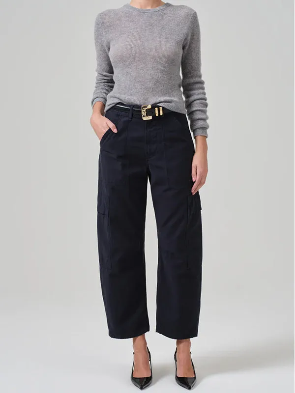 Marcelle Low Slung Cargo in True Navy