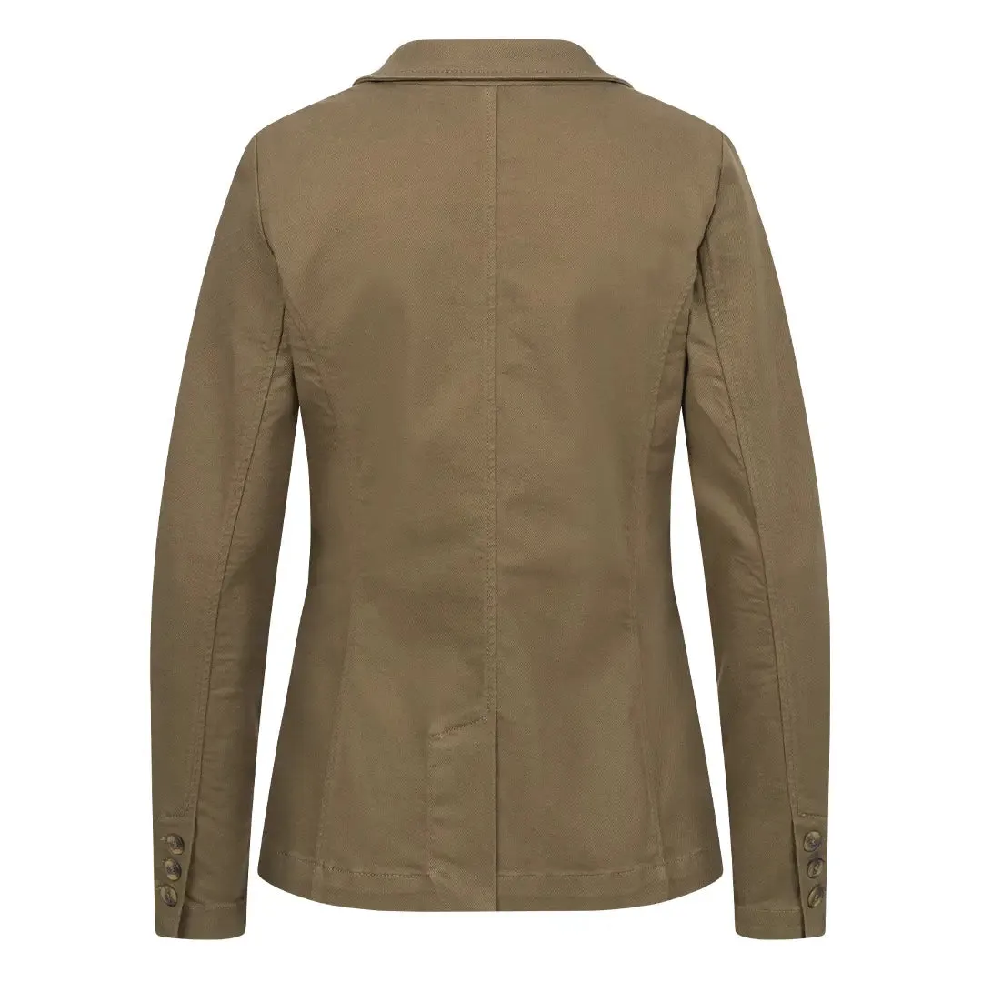 Marie Ladies Denim Stretch Jacket - Dark Olive by Blaser