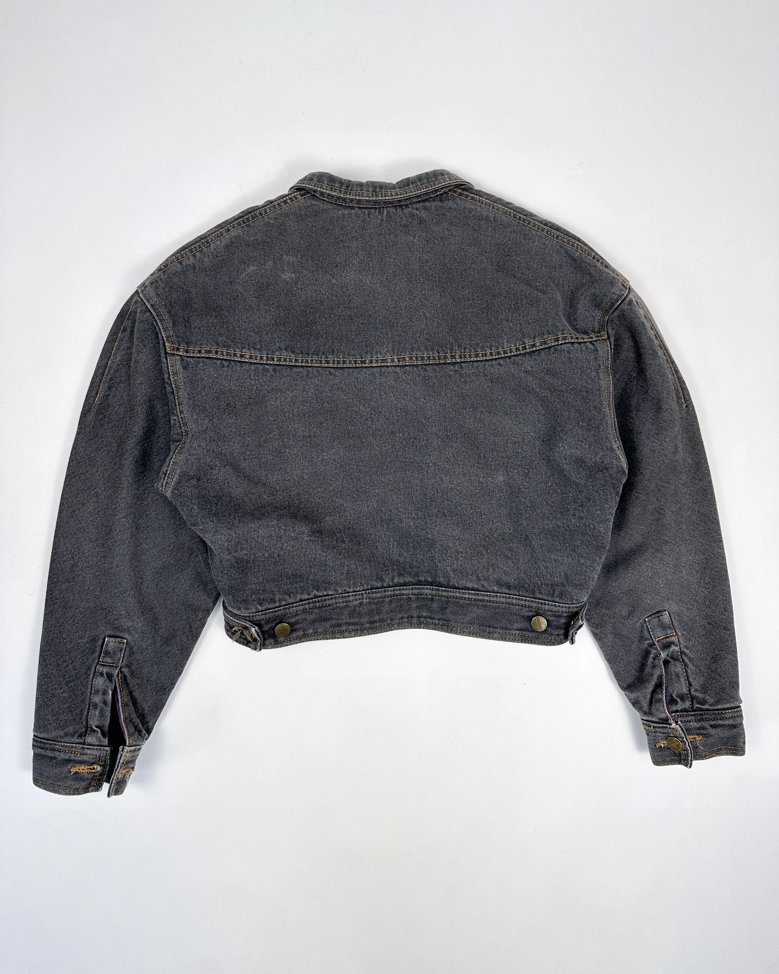 Marithé Francois Girbaud Denim Cropped Jacket 1990's