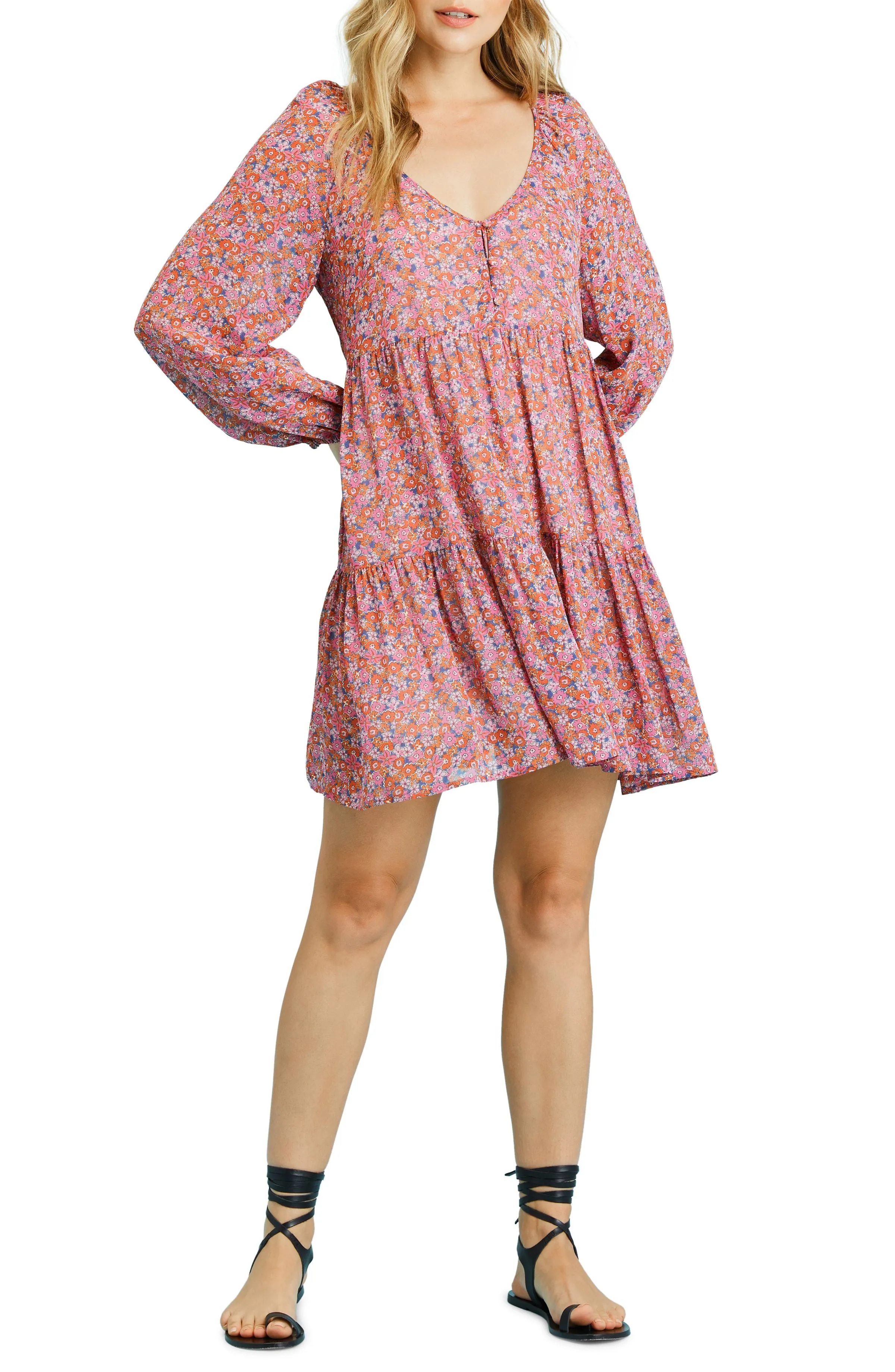 Meadow Ditsy Babydoll Dress