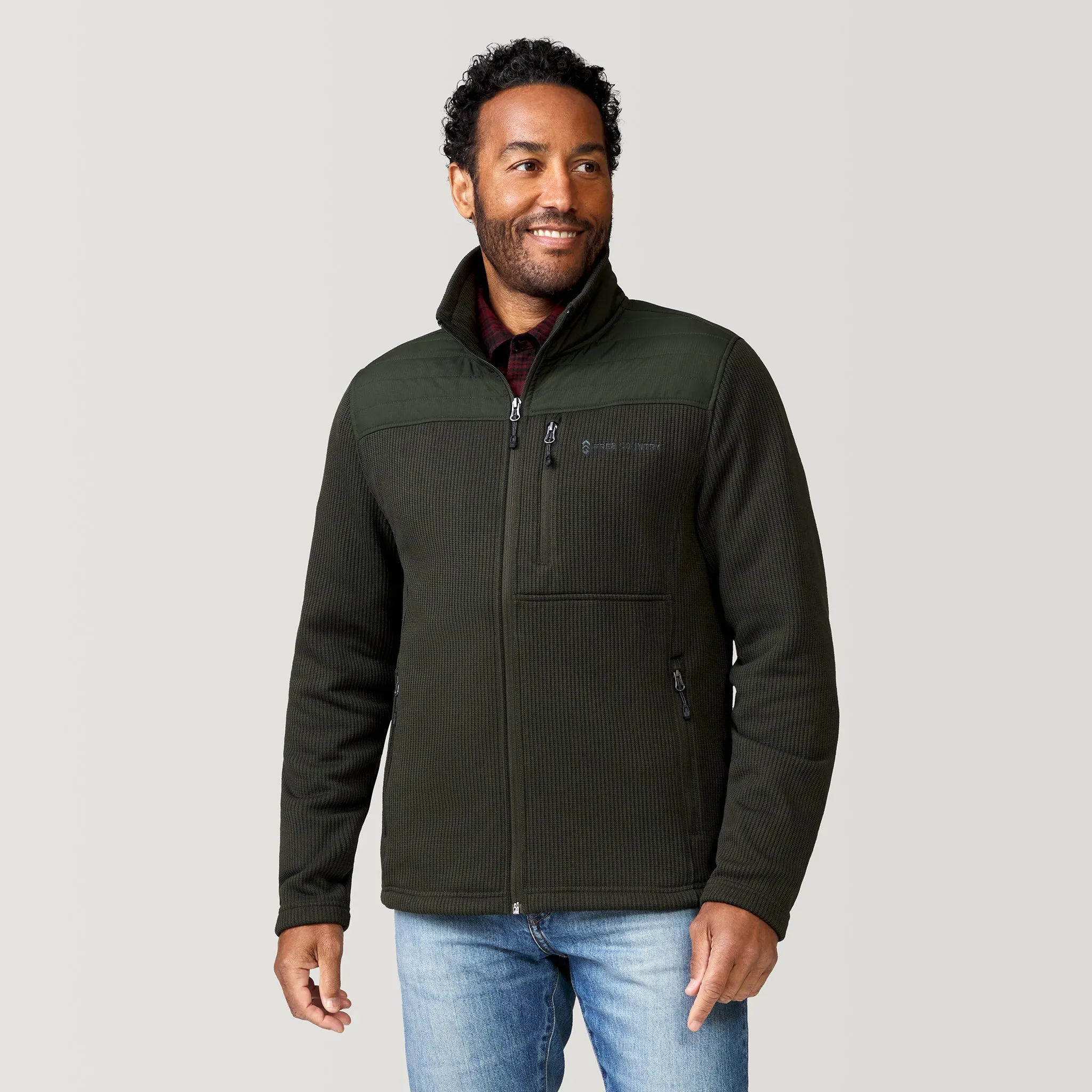 Men's Chayote Cable Fleece Jacket