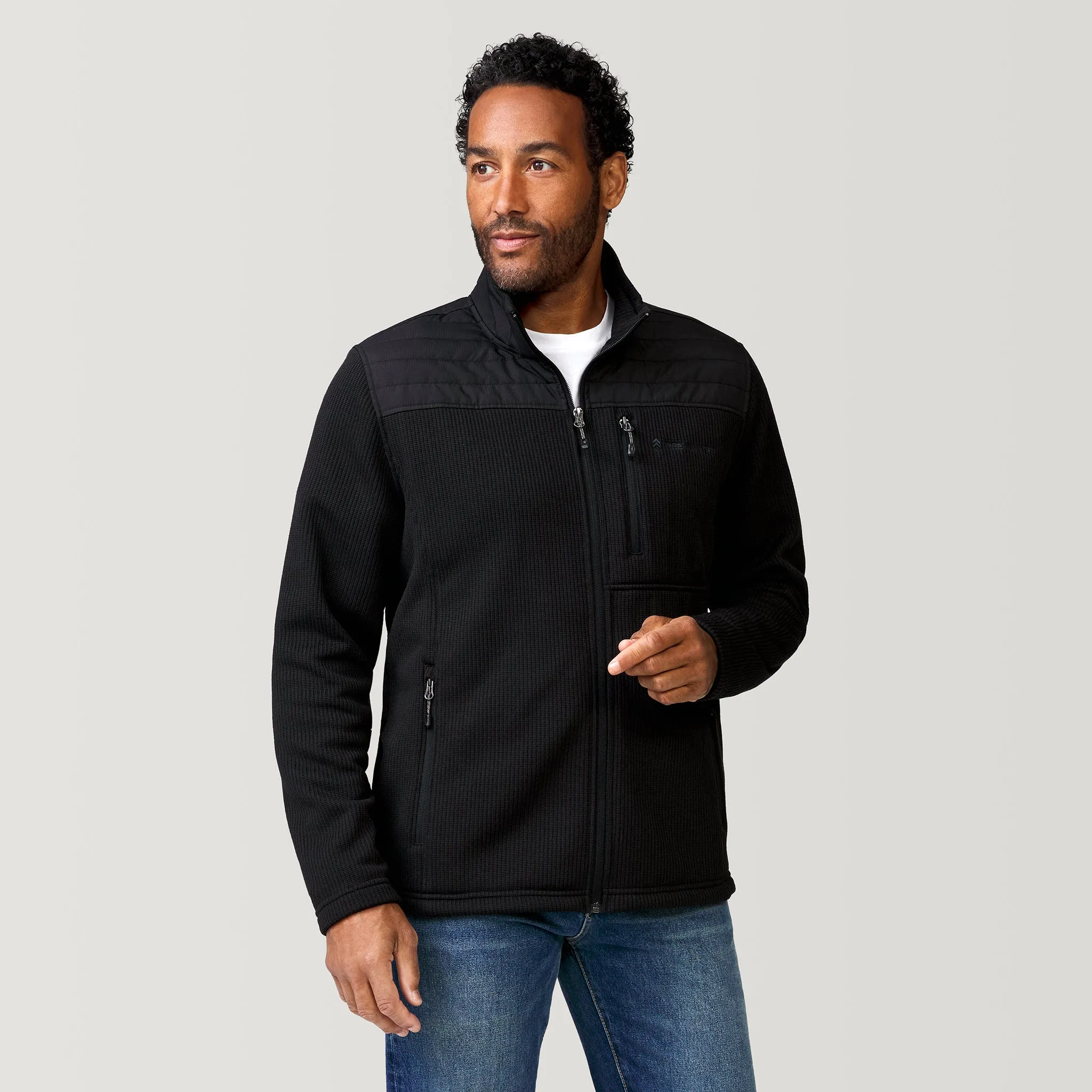 Men's Chayote Cable Fleece Jacket