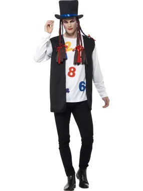 Mens Costume - Boy George 80s Pop Star